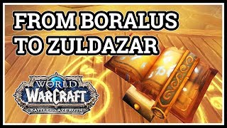 From Boralus to Zuldazar WoW Alliance [upl. by Corilla]