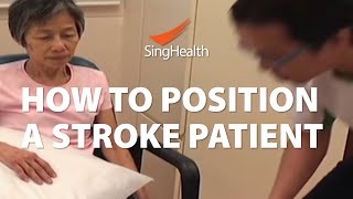 How To Position A Stroke Patient [upl. by Vins267]