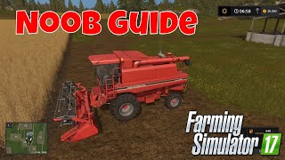 A beginners guide to Farming Simulator 17  Part One  Getting started [upl. by Berriman971]