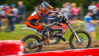 TwoStroke 125 All Star Motocross Highlights  2019 Unadilla  Racer X Films [upl. by Ellie]