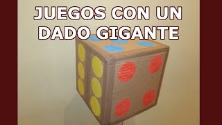 Juegos con un DADO GIGANTE [upl. by Hilario906]