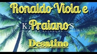 Desatino  Ronaldo Viola e Praiano  Karaokê em HD [upl. by Natal263]