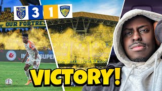 Kerala Blasters FC STUN Chennaiyin FC with 31 VICTORY [upl. by Eliathan317]