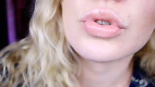 Up close kisses all over ASMR no talking [upl. by Dinnie660]