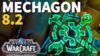 How to get from Zuldazar to Mechagon WoW Horde [upl. by Karlin]