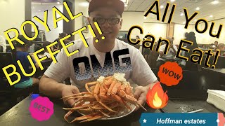 ROYAL BUFFET SEAFOOD HEAVENALL YOU CAN EAT [upl. by Ardnoek591]