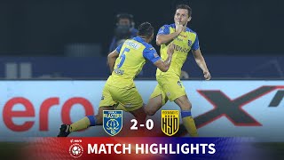 Highlights  Kerala Blasters 20 Hyderabad FC  Match 40  Hero ISL 202021 [upl. by Oilalue]