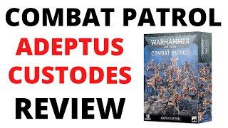 Combat Patrol Adeptus Custodes Review  Contents Discussed [upl. by Etirugram]