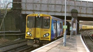 Half an Hour at 216  Birkenhead North Station 1022017  Class 507 508 terminus [upl. by Cissy]