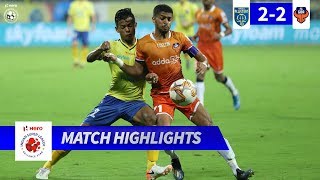 Kerala Blasters FC 22 FC Goa  Match 29 Highlights  Hero ISL 201920 [upl. by Vivianne4]