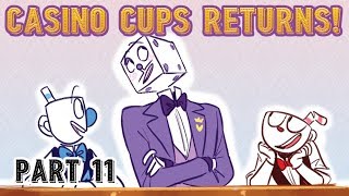 Casino Cups  Part 11 Cuphead Comic Dub [upl. by Anabelle]