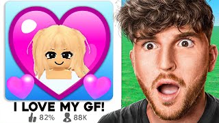 Surprising Girlfriend With Her OWN Roblox GAME [upl. by Bradman]