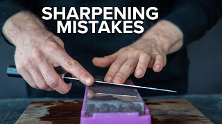 Whetstone Sharpening Mistakes that Most Beginners Make [upl. by Wiener]