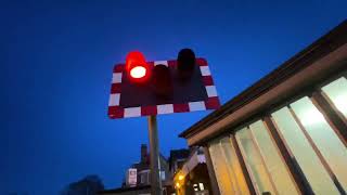 Birkdale Level Crossing Merseyside [upl. by Idnal568]