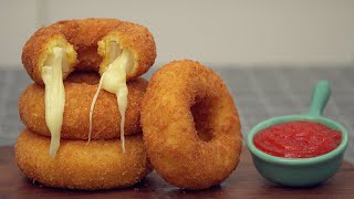 Mozzarella Onion Rings [upl. by Sobel]