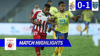 ATK FC 01 Kerala Blasters FC  Match 58 Highlights  Hero ISL 201920 [upl. by Oiramaj]