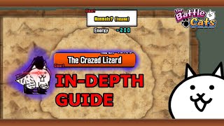 How to Beat Crazed Lizard EASILY  The Battle Cats [upl. by Gaiser]