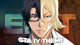 Aizen x Urahara  GTA IV Theme Edit [upl. by Wakerly311]